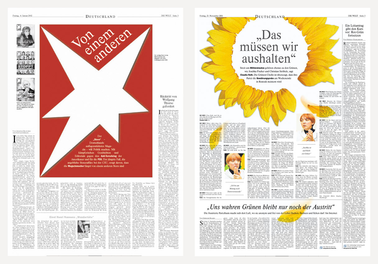 Zeitungsdesign WELT 11